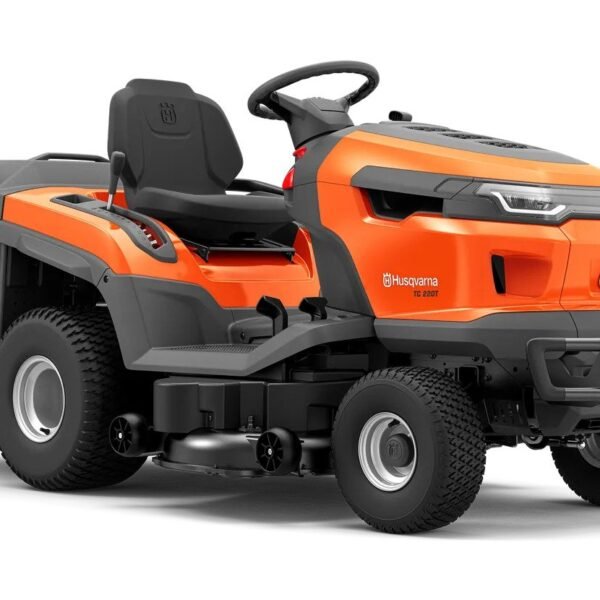 Tracteur tondeuse Husqvarna TC 220T – Bicylindre bac 300 L 108 cm 19,5 CV